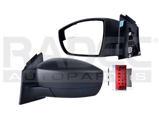 [018-1219-31] ESPEJO FD FOCUS 12-14 ELECTRICO CORRUGADO ST/TITANIUM/SEL/SE/S L4 4CILINDROS 2.0L 4 PUERTAS IZQ