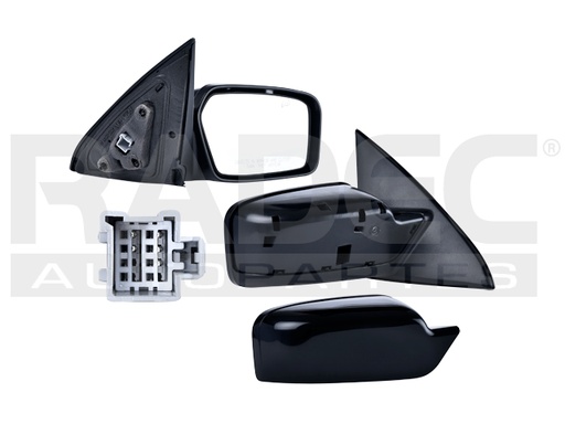 [018-1221-08] ESPEJO FD FUSION 06-11 ELECTRICO C/DESENPANANTE P/PINTAR 5 PINES PREMIER/HYBRID/SEL/SE/BASE/SPORT/S L4/V6 4/6CILINDROS 2.5/3.6L 4 PUERTAS DER