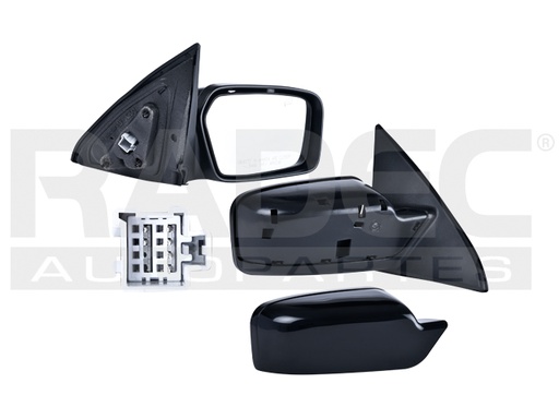 [018-1221-28] ESPEJO FD FUSION 06-12 ELECTRICO C/DESENPANANTE C/LUZ INFERIOR P/PINTAR PREMIER/HYBRID/SEL/SE/BASE/SPORT/S V6 6CILINDROS 2.5/3.0L 4 PUERTAS DER
