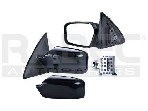 [018-1221-29] ESPEJO FD FUSION 06-12 ELECTRICO C/DESENPANANTE C/LUZ INFERIOR P/PINTAR PREMIER/HYBRID/SEL/SE/BASE/SPORT/S V6 6CILINDROS 2.5/3.0L 4 PUERTAS IZQ