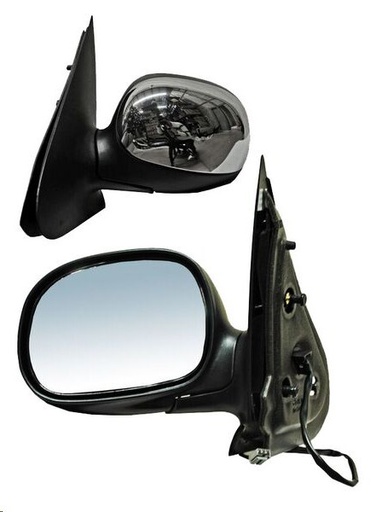 [018-1226-03] ESPEJO FD LOBO 02-03 ELECTRICO C/DESENPANANTE CROMADO 5 PINES EDDIE BAUER 4X4/XLT IZQ