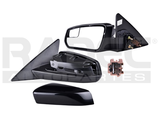 [018-1228-35] ESPEJO FD MUSTANG 10-12 ELECTRICO C/PUNTO CIEGO P/PINTAR SHELBY/ST/BASE/GT V6/V8 6/8CILINDROS 3.7/5.0/5.4L 2 PUERTAS IZQ