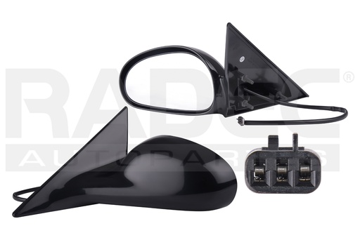 [018-1228-49] ESPEJO FD MUSTANG 94-95 ELECTRICO P/PINTAR 3 PINES IZQ