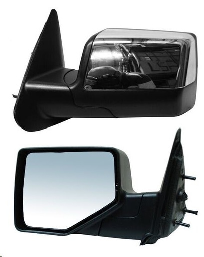 [018-1230-07] ESPEJO FD RANGER 10-12 MANUAL CROMADO FX4/LIMITED/BASE/XL/XLT/STX/SPORT L4/V6 4/6CILINDROS 2.3/4.0L 2/4 PUERTAS IZQ