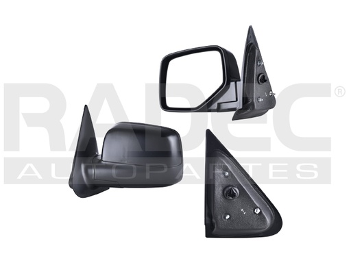 [018-1230-23] ESPEJO FD RANGER 05-09 MANUAL NEGRO IZQ