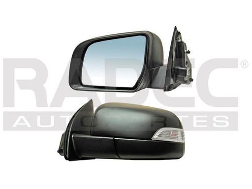 [018-1230-51] ESPEJO FD RANGER 13-20 ELECTRICO C/DIRECCIONAL CORRUGADO 5 PINES BASE/XL L4 4 CILINDROS 2.3/2.5L 4 PUERTAS IZQ