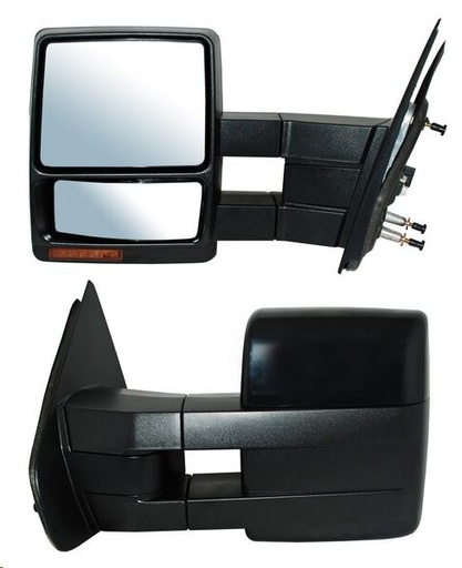 [018-1232-09] ESPEJO FD SUPER DUTY 08-16 P/PINTAR ELECTRICO C/DESEMPANANTE C/DIRECCIONAL TELESCOPICO IZQ