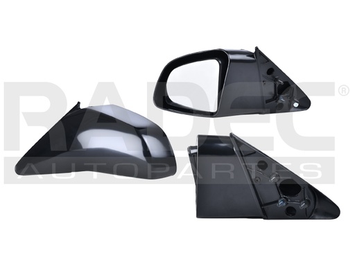 [018-1235-01] ESPEJO FD TOPAZ 88-94 MANUAL NEGRO XR5/LTS/GLS/GL/L/GS/LX/SPORT IZQ
