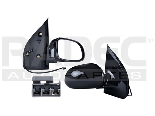 [018-1237-04] ESPEJO FD WINDSTAR 99-03 ELECTRICO NEGRO 3 PINES GL/LX/LIMITED/BASE V6 6CILINDROS 3.8L 3/4 PUERTAS DER