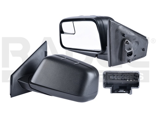 [018-1242-07] ESPEJO FD EDGE 07-11 ELECTRICO CORRUGADO SEL/SE/LIMITED/SPORT V6 6CILINDROS 3.5L 4 PUERTAS IZQ