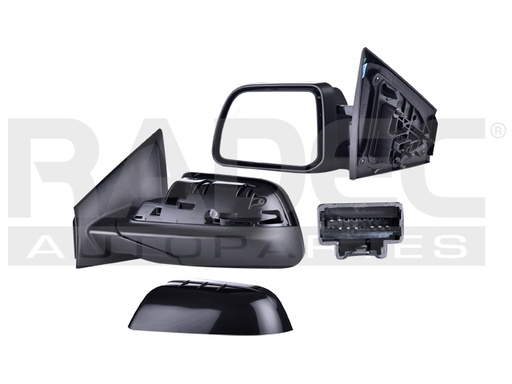 [018-1242-11] ESPEJO FD EDGE 11-14 ELECTRICO C/DESENPANANTE C/LUZ P/PINTAR LIMITED/SE V6 6CILINDROS 3.5/3.7L 4 PUERTAS IZQ
