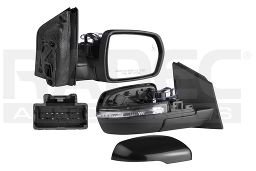 [018-1242-24] ESPEJO FD EDGE 15-18 ELECTRICO C/DESENPANANTE C/DIRECCIONAL C/LUZ INFERIOR P/SENSOR DE PROXIMIDAD P/PINTAR SE/SEL PLUS/TITANIUM V6 6 CILINDROS 2.0/2.7/3.5L 5 PUERTAS DER