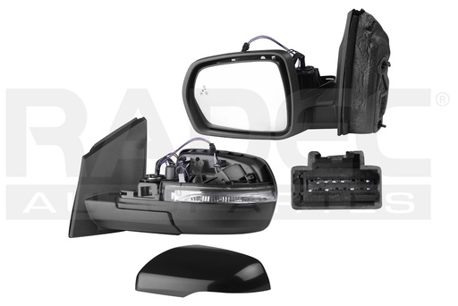 [018-1242-25] ESPEJO FD EDGE 15-18 ELECTRICO C/DESENPANANTE C/DIRECCIONAL C/LUZ INFERIOR P/SENSOR DE PROXIMIDAD P/PINTAR SE/SEL PLUS/TITANIUM V6 6 CILINDROS 2.0/2.7/3.5L 5 PUERTAS IZQ
