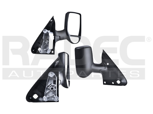 [018-1245-00] ESPEJO FD TRANSIT 08-12 MANUAL NEGRO TDCI 3.2/TDCI 2.4/2.3 16V/TDCI 2.2 DER