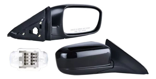 [018-1301-22] ESPEJO HD ACCORD 03-07 2 PUERTAS ELECTRICO P/PINTAR 3 PINES DX/SE/LX/HYBRID/EX DER