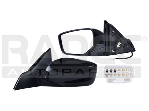 [018-1301-55] ESPEJO HD ACCORD 13-17 ELECTRICO P/PINTAR 3 PINES V/TOURING/EX-L/LX/EX L4/V6 4/6CILINDROS 2.4/3.5L 4 PUERTAS IZQ