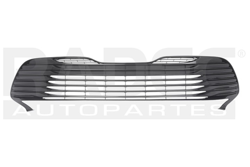[003-3002-28] REJILLA FASCIA DELANTERA TY CAMRY 18-20 CENTRAL NEGRA LE/XLE NAVI/HYBRID L4 4 CILINDROS 2.5L 4 PUERTAS