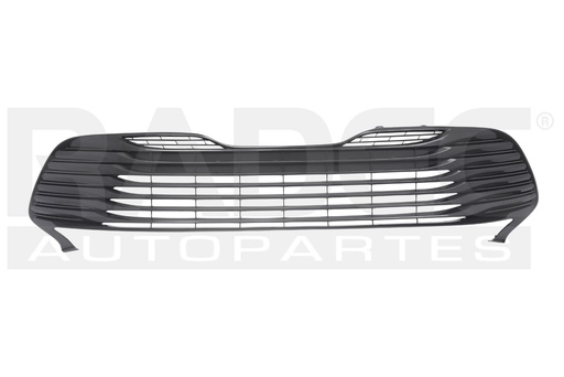 [003-3002-29] REJILLA FASCIA DELANTERA TY CAMRY 18-20 CENTRAL GRIS LE/XLE NAVI/HYBRID L4 4 CILINDROS 2.5L 4 PUERTAS