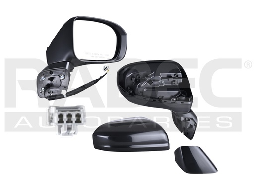 [018-1302-52] ESPEJO HD CIVIC 14-15 ELECTRICO P/PINTAR 3 PINES 2/4 PUERTAS DER