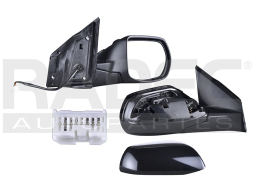 [018-1303-18] ESPEJO HD CR-V 12-14 ELECTRICO C/DESENPANANTE P/PINTAR 5 PINES TOURING/EX-L/LX/EX L4 4CILINDROS 2.4L 4 PUERTAS DER