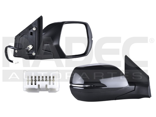 [018-1303-22] ESPEJO HD CR-V 15-16 ELECTRICO ABATIBLE C/DESEMPANANTE C/DIRECCIONAL P/PINTAR DER