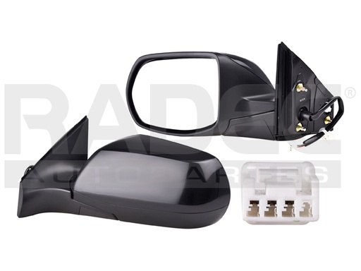 [018-1303-25] ESPEJO HD CR-V 17-22 ELECTRICO P/PINTAR 3 PINES EX/TOURING/TURBO/TURBO PLUS L4 4 CILINDROS 1.5/2.4L 5 PUERTAS GV IZQ