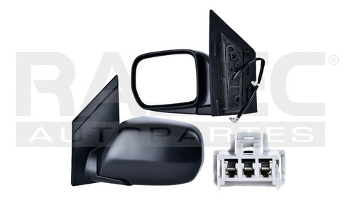 [018-1305-01] ESPEJO HD ODYSSEY 99-04 ELECTRICO P/PINTAR 3 PINES LX V6 6CILINDROS 3.5L 5 PUERTAS IZQ