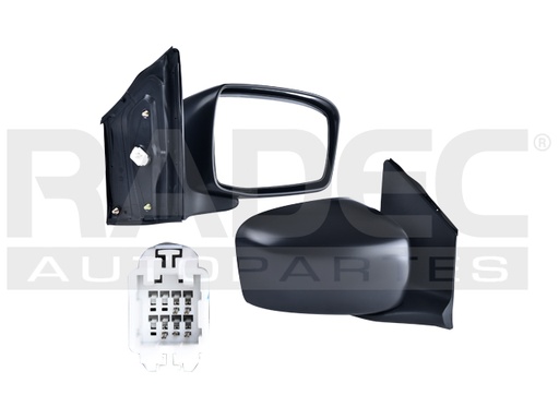 [018-1305-04] ESPEJO HD ODYSSEY 05-10 ELECTRICO C/DESENPANANTE P/PINTAR 5 PINES NHL/EXL/TOURING/EX-L/DX/LX/EX V6 6CILINDROS 3.5L 4 PUERTAS DER