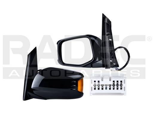[018-1305-27] ESPEJO HD ODYSSEY 11-13 ELECTRICO C/DESENPANANTE C/DIRECCIONAL C/MEMORIA P/PINTAR V/TOURING V6 6CILINDROS 3.5L 4 PUERTAS IZQ