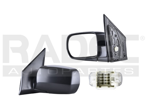 [018-1307-01] ESPEJO HD PILOT 03-08 ELECTRICO P/PINTAR 3 PINES LX V6 6CILINDROS 3.5L 5 PUERTAS IZQ