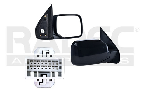 [018-1307-02] ESPEJO HD PILOT 09-15 ELECTRICO C/DESENPANANTE P/PINTAR TOURING/EX-L/SE/LX/EX V6 6CILINDROS 3.5L 5 PUERTAS DER