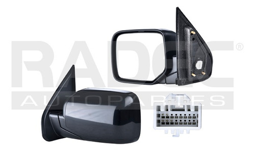 [018-1307-03] ESPEJO HD PILOT 09-15 ELECTRICO C/DESENPANANTE P/PINTAR TOURING/EX-L/SE/LX/EX V6 6CILINDROS 3.5L 5 PUERTAS IZQ
