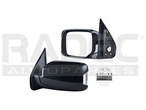 [018-1307-09] ESPEJO HD PILOT 09-15 ELECTRICO C/DIRECCIONAL P/PINTAR TOURING/EX-L/SE/LX/EX IZQ