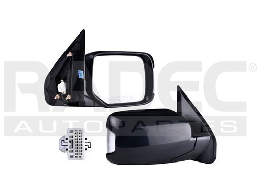 [018-1307-16] ESPEJO HD PILOT 09-15 ELECTRICO C/DIRECCIONAL C/MEMORIA P/PINTAR TOURING/EX-L/LX/EX V6 6CILINDROS 3.5L 4 PUERTAS DER