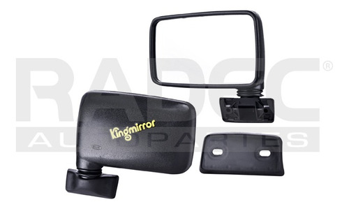 [018-1502-01] ESPEJO IZ LUV 81-87 MANUAL NEGRO IZQ PRE