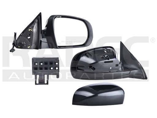 [018-1601-12] ESPEJO JP CHEROKEE 14-18 ELECTRICO C/DESENPANANTE P/PINTAR 5 PINES ALTITUDE/NORTH/TRAILHAWK/SPORT/OVERLAND/LIMITED/LATITUDE L4/V6 4/6CILINDROS 2.4/3.2L 4 PUERTAS DER