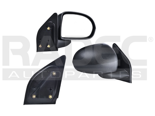 [018-1604-00] ESPEJO JP COMPASS 07-16 MANUAL NEGRO BASE/ALTITUDE/NORTH/SPORT/LIMITED/LATITUDE L4 4CILINDROS 2.0/2.4L 4 PUERTAS DER