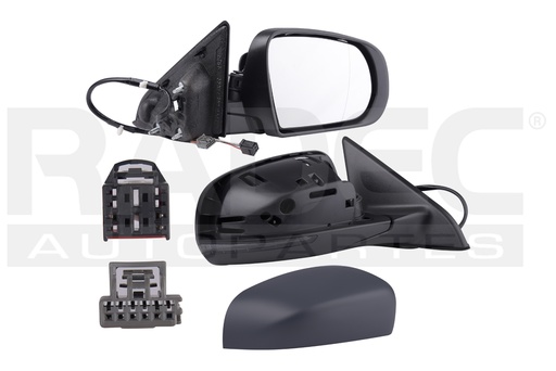 [018-1604-14] ESPEJO JP COMPASS 18-20 ELECTRICO P/PINTAR 3 PINES 4X2 LATITUD/LIMITED L4 4 CILINDROS 2.4L 5 PUERTAS DER