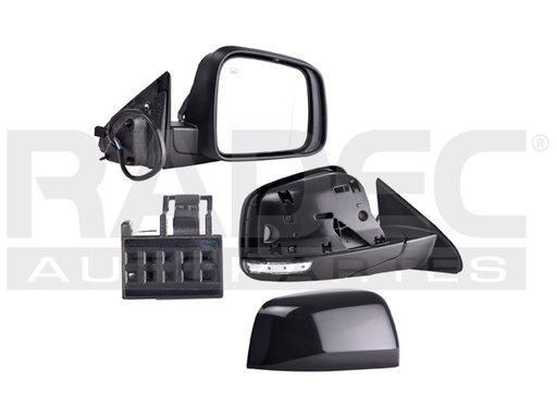 [018-1605-32] ESPEJO JP GRAND CHEROKEE 14-19 ELECTRICO C/DESENPANANTE C/DIRECCIONAL E/ABTATIBLE P/PINTAR 5 PINES LATITUDE/LIMITED/OVERLAND/SPORT/NORTH/75TH L4/V6 4/6CILINDROS 2.4/3.2L DER
