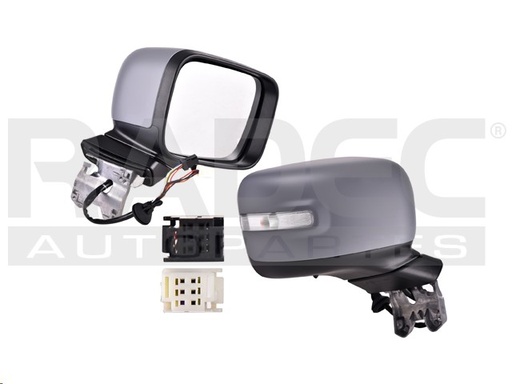 [018-1613-00] ESPEJO JP RENEGADE 17-22 ELECTRICO E/ABATIBLE C/DESEMPANANTE C/DIRECCIONAL C/PUNTO CIEGO P/PINTAR DER