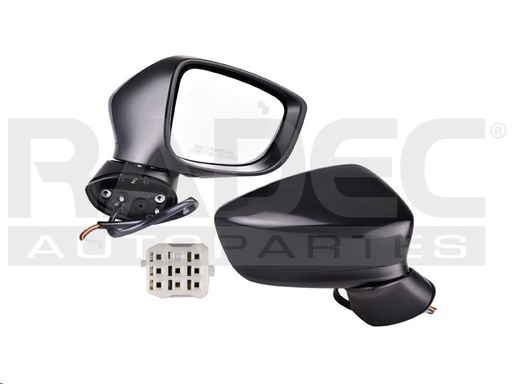 [018-1901-28] ESPEJO MZ 3 14-18 ELECTRICO C/DESEMPAÑANTE C/DIRECCIONAL C/SENSOR DE PROXIMIDAD 4/5 PUERTAS DER