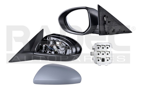 [018-1902-07] ESPEJO MZ 6 09-13 ELECTRICO ABATIBLE P/PINTAR C/DESEMPANANTE GRAND SPORT IZQ
