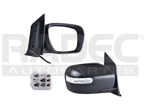 [018-1903-04] ESPEJO MZ CX7 07-12 ELECTRICO C/DESENPANANTE C/DIRECCIONAL P/PINTAR 7 PINES SV/GRAND TOURING/GT/TOURING/SPORT/GX/GS L4 4CILINDROS 2.3/2.5L 4 PUERTAS DER