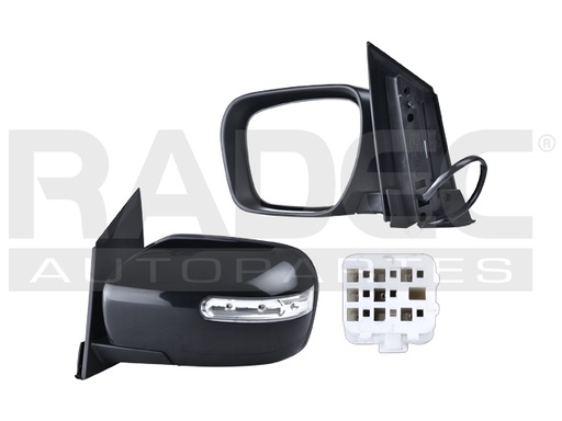 [018-1903-05] ESPEJO MZ CX7 07-12 ELECTRICO C/DESENPANANTE C/DIRECCIONAL P/PINTAR 7 PINES SV/GRAND TOURING/GT/TOURING/SPORT/GX/GS L4 4CILINDROS 2.3/2.5L 4 PUERTAS IZQ