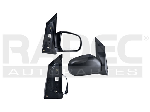 [018-1904-00] ESPEJO MZ MPV 00-06 MANUAL NEGRO LX-SV/D