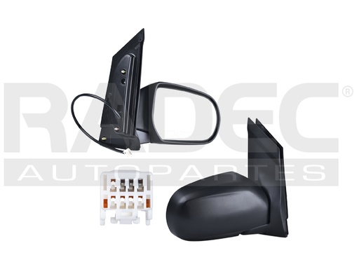 [018-1904-02] ESPEJO MZ MPV 02-06 ELECTRICO NEGRO LX-S