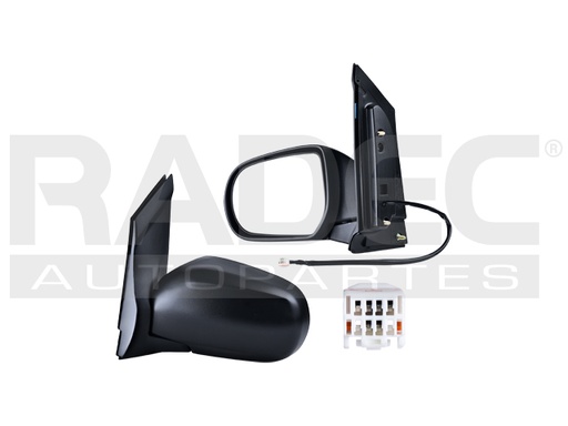 [018-1904-05] ESPEJO MZ MPV 00-06 ELECTRICO C/DES NEGR