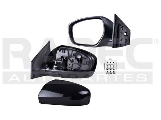 [018-1909-15] ESPEJO MZ CX9 10-15 ELECTRICO P/PINTAR 3 PINES TOURING/GT/TOURING/SPORT/GS V6 6CILINDROS 3.7L 4 PUERTAS IZQ