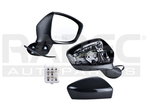 [018-1920-02] ESPEJO MZ CX5 13-14 ELECTRICO C/DESEMPANANTE C/DIRECCIONAL P/PINTAR 7 I GRAND TOURING/S GRAND TOURING L4 4 CILINDROS 2.0/2.5L 5 PUERTAS DER