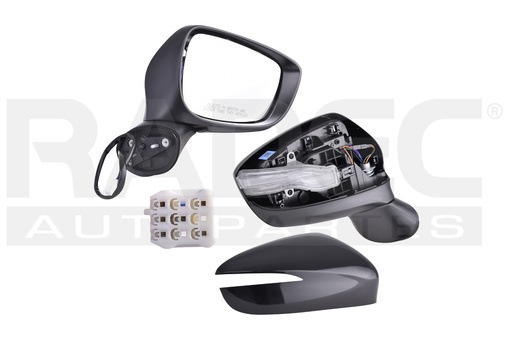 [018-1920-06] ESPEJO MZ CX5 15-17 ELECTRICO C/DESEMPANANTE C/DIRECCIONAL P/PINTAR 7 PINES I GRAND TOURING/S GRAND TOURING L4 4 CILINDROS 2.0/2.5L 5 PUERTAS DER